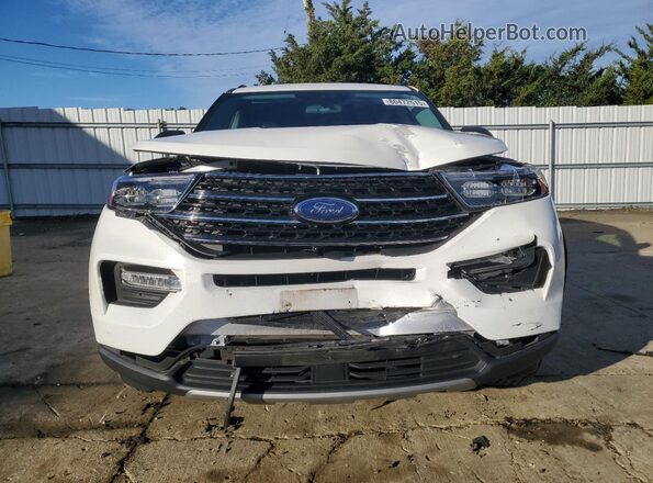 1FMSK8DH9LGC40687 2020 FORD FORD EXPLORER Белый Вид спереди