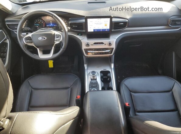 1FMSK8DH9LGC40687 2020 FORD FORD EXPLORER Белый Вид панели приборов