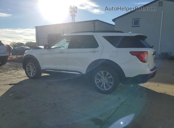 1FMSK8DH9LGC40687 2020 FORD FORD EXPLORER Белый Задняя левая четверть
