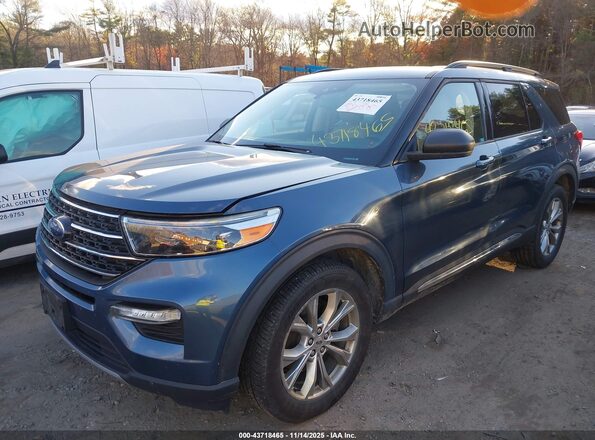 1FMSK8DHXLGA43009 2020 FORD FORD EXPLORER Blue Przód lewy