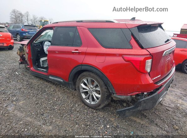 1FMSK8FH2RGA01522 2024 FORD FORD EXPLORER Red უკანა მარცხენა