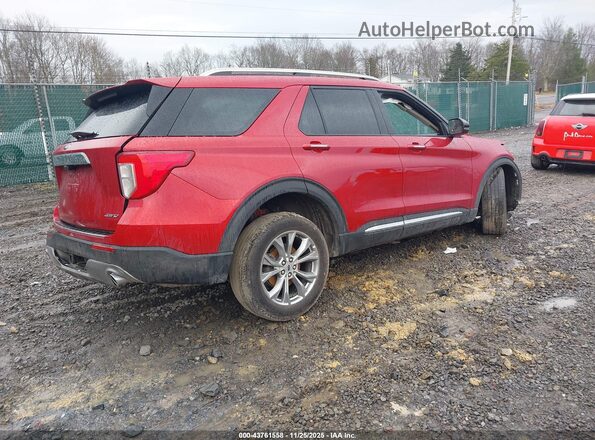 1FMSK8FH2RGA01522 2024 FORD FORD EXPLORER Red უკანა მარჯვენა