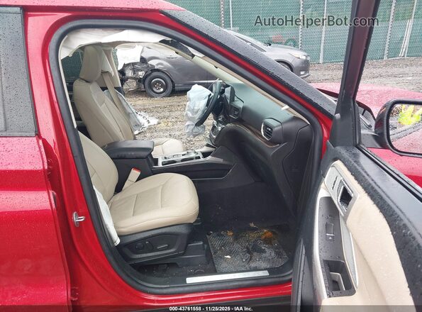 1FMSK8FH2RGA01522 2024 FORD FORD EXPLORER Red წინა სალონის ხედი