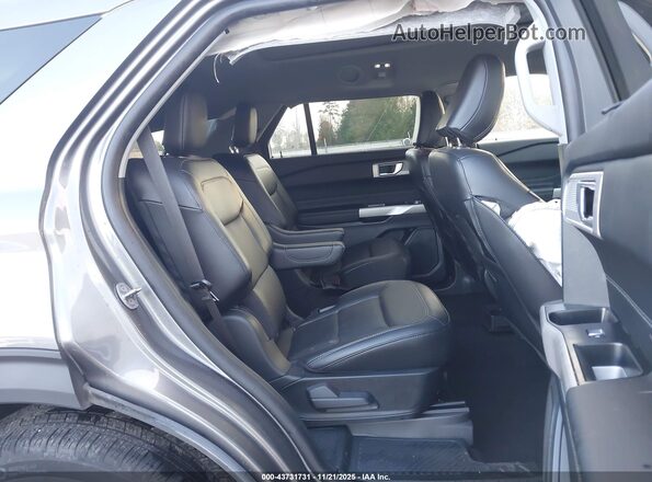 1FMSK8FH2RGA58853 2024 FORD FORD EXPLORER Gray Vista de la etiqueta del VIN