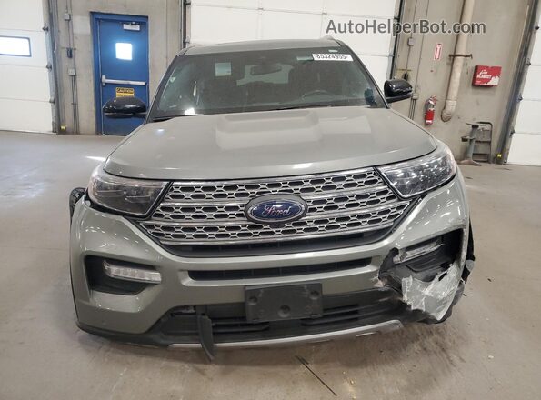 1FMSK8FH7LGA31123 2020 FORD FORD EXPLORER Gray წინა ხედი