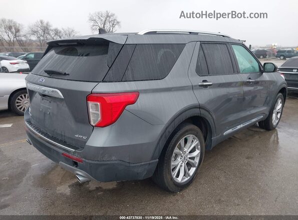 1FMSK8FH9RGA31469 2024 FORD FORD EXPLORER Gray Rear right