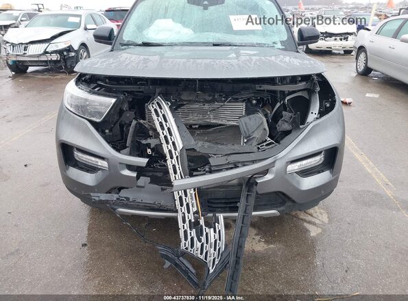 1FMSK8FH9RGA31469 2024 FORD FORD EXPLORER Gray Front view