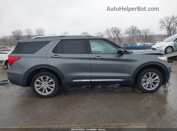 1FMSK8FH9RGA31469 2024 FORD FORD EXPLORER Gray Rear interior view