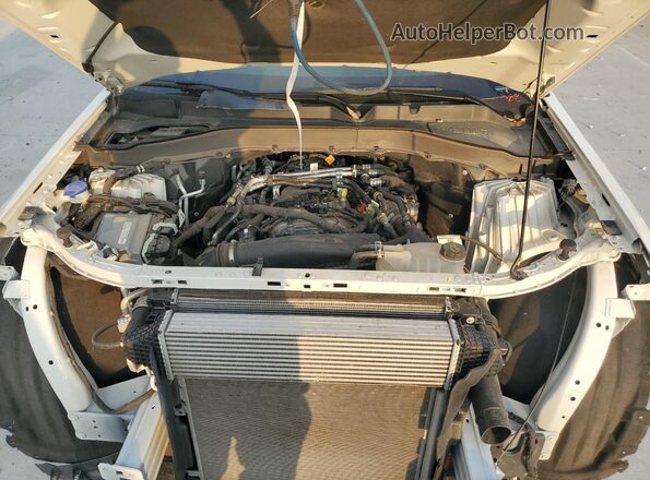 1FMUK7DH8SGA50297 2025 FORD FORD EXPLORER White Engine compartment view