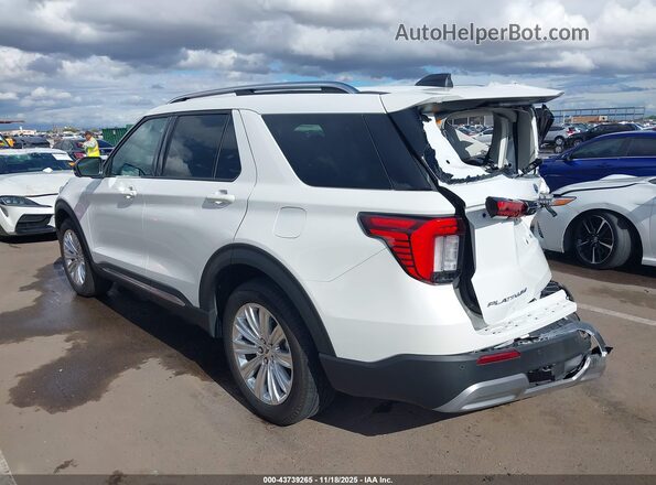 1FMUK8HH7SGA37654 2025 FORD FORD EXPLORER Белый Задняя левая четверть