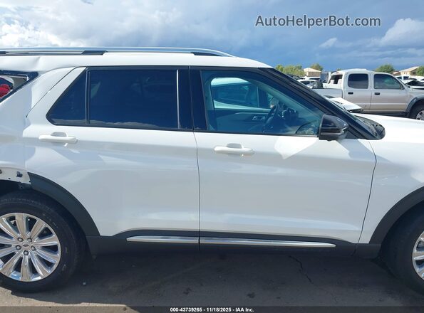 1FMUK8HH7SGA37654 2025 FORD FORD EXPLORER Белый Вид задней части салона