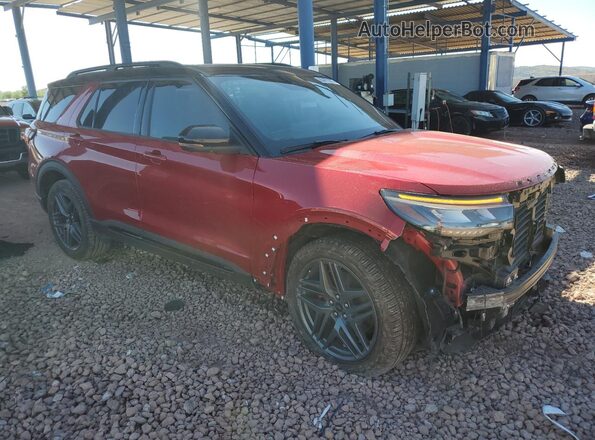 1FMWK8GC0SGA20046 2025 FORD FORD EXPLORER Red Przód prawy