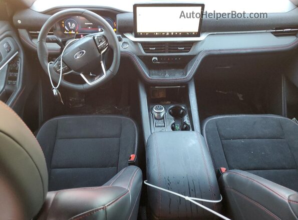 1FMWK8GC0SGA20046 2025 FORD FORD EXPLORER Red Widok deski rozdzielczej