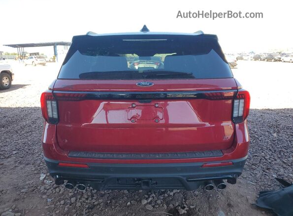 1FMWK8GC0SGA20046 2025 FORD FORD EXPLORER Red Widok z tyłu