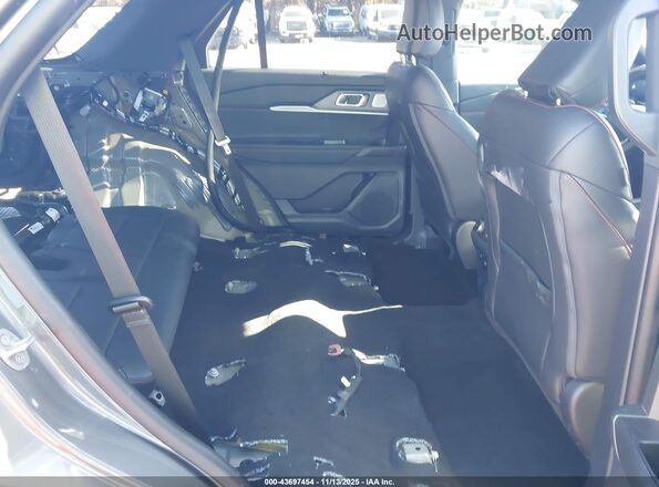 1FMWK8GC2SGA33218 2025 FORD FORD EXPLORER Gray Vista de la etiqueta del VIN