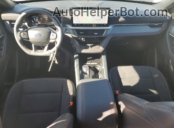 1FMWK8GC6SGC40078 2025 FORD FORD EXPLORER Gray Առջևի վահանակի տեսք
