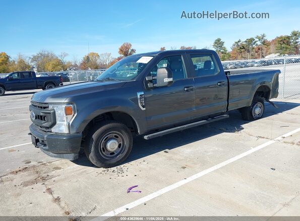 1FT7W2A60LEC46842 2020 FORD F-250 Blue Front left
