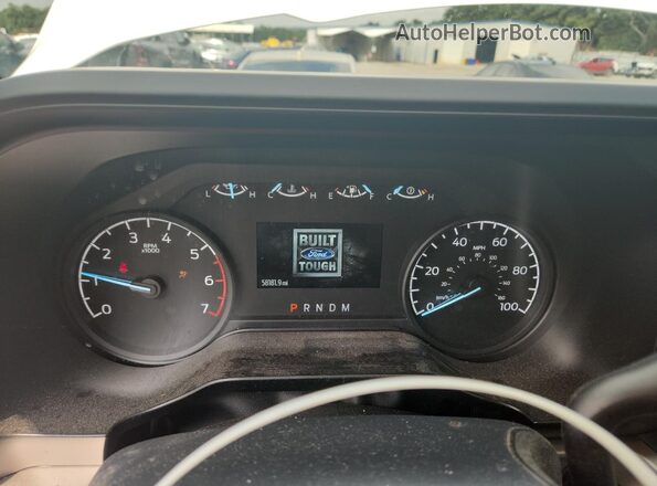1FT7W2AA2PEE21988 2023 FORD F250 White Instrument cluster view