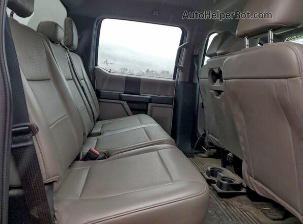 1FT7W2B62LED02021 2020 FORD F250 White Вид задніх сидінь