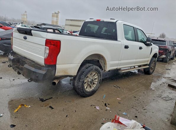1FT7W2B62LED02021 2020 FORD F250 White Задня права чверть