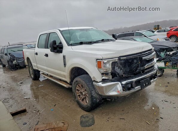 1FT7W2B62LED02021 2020 FORD F250 White Передня права чверть