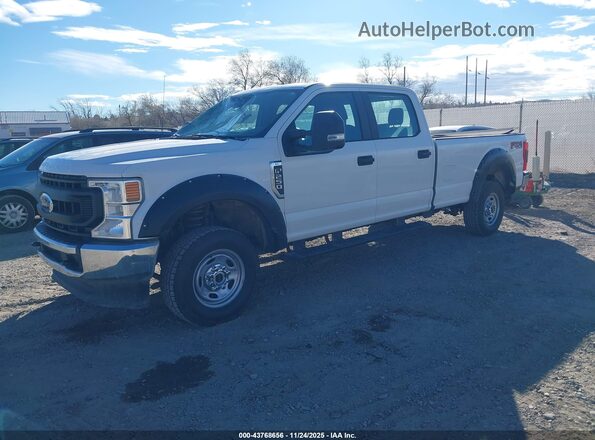 1FT7W2B69LED10648 2020 FORD F-250 White Vista tres cuartos delantera izquierda