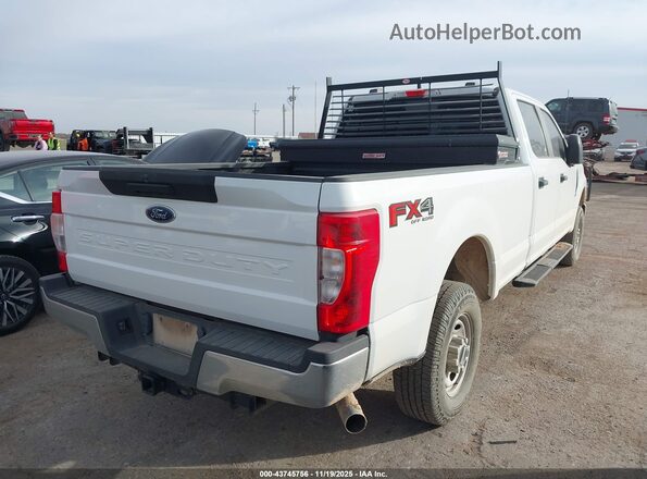 1FT7W2B6XMEE12428 2021 FORD F-250 White Հետևի աջ