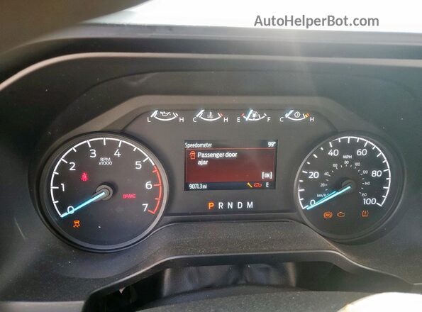 1FT7W2BA6SEC95979 2025 FORD F250 White Вид щитка приладів