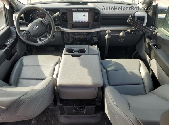 1FT7W2BAXREC75664 2024 FORD F250 White Вид панелі приладів