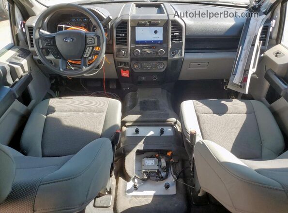1FT7W2BN0NEF42727 2022 FORD F250 White Dashboard view