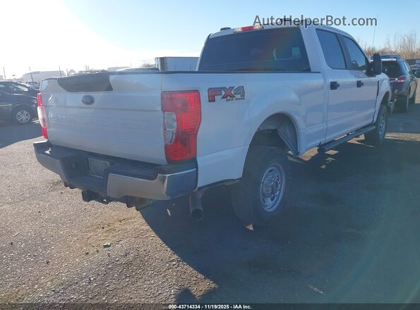 1FT7W2BN3MED02764 2021 FORD F-250 White Задня права чверть