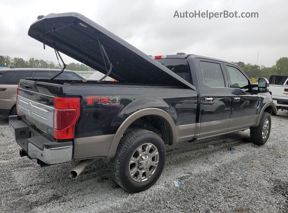 1FT7W2BN4LEC16149 2020 FORD F250 Black უკანა მარჯვენა