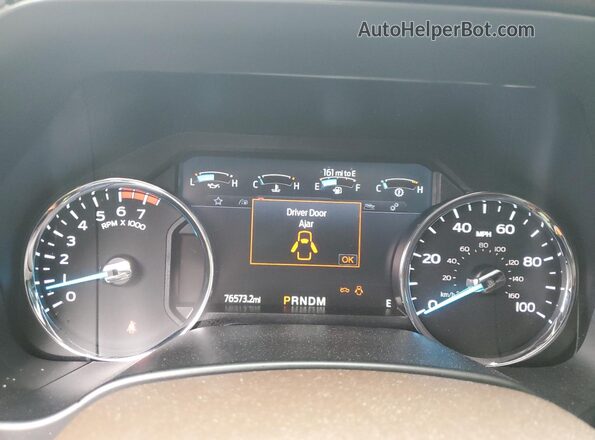 1FT7W2BN4LEC16149 2020 FORD F250 Black ხელსაწყოთა პანელის ხედი