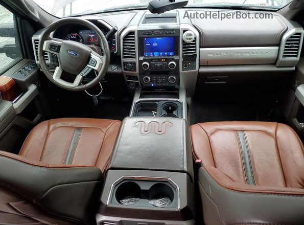 1FT7W2BN4LEC16149 2020 FORD F250 Black წინა პანელის ხედი