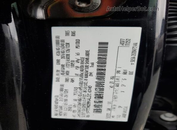 1FT7W2BN4LEC16149 2020 FORD F250 Black ძრავის განყოფილების ხედი