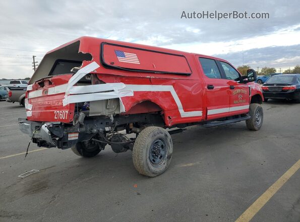 1FT7W2BN4MED01297 2021 FORD F250 Red უკანა მარჯვენა