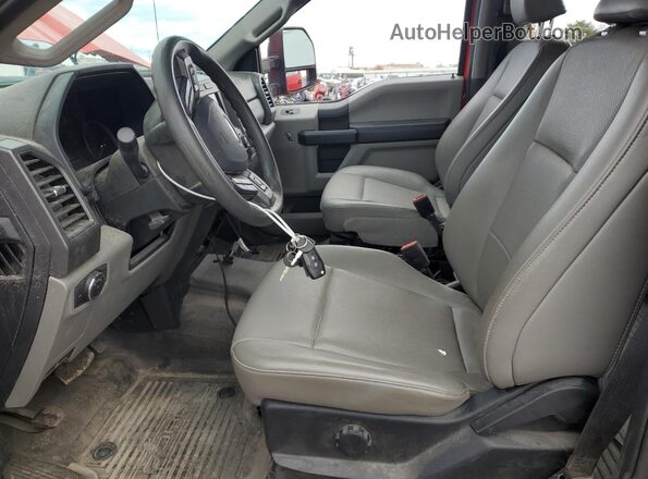1FT7W2BN4MED01297 2021 FORD F250 Red წინა სალონის ხედი
