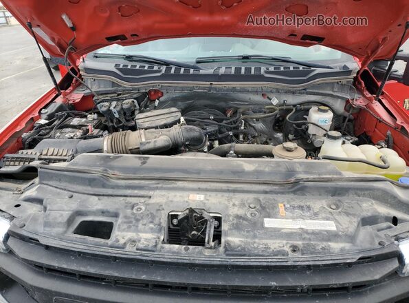 1FT7W2BN4MED01297 2021 FORD F250 Red უკანა სალონის ხედი