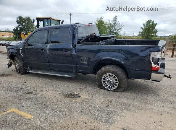 1FT7W2BN4NEE13342 2022 FORD F250 Blue Rear left