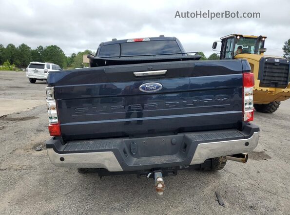 1FT7W2BN4NEE13342 2022 FORD F250 Blue Rear view