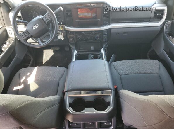 1FT7W2BN4RED70482 2024 FORD F250 White წინა პანელის ხედი