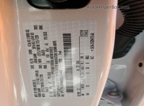 1FT7W2BN4RED70482 2024 FORD F250 White ძრავის განყოფილების ხედი