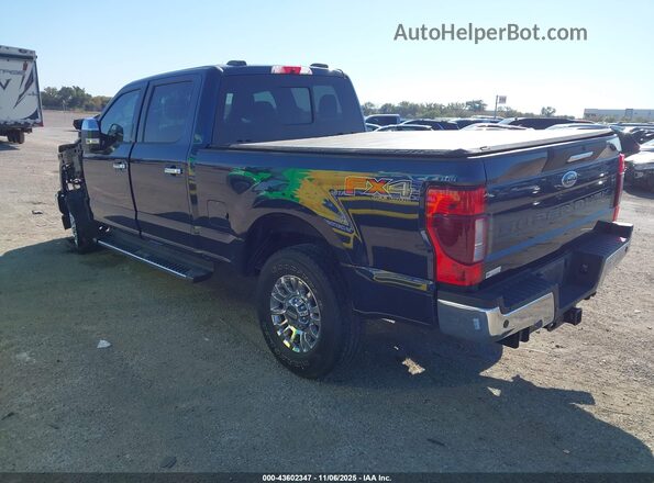 1FT7W2BN9LED47321 2020 FORD F-250 Blue Задня ліва чверть