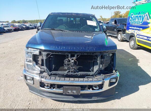 1FT7W2BN9LED47321 2020 FORD F-250 Blue Вид щитка приладів
