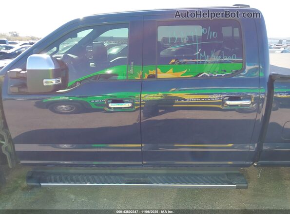 1FT7W2BN9LED47321 2020 FORD F-250 Blue Панорамний вид салону 360°