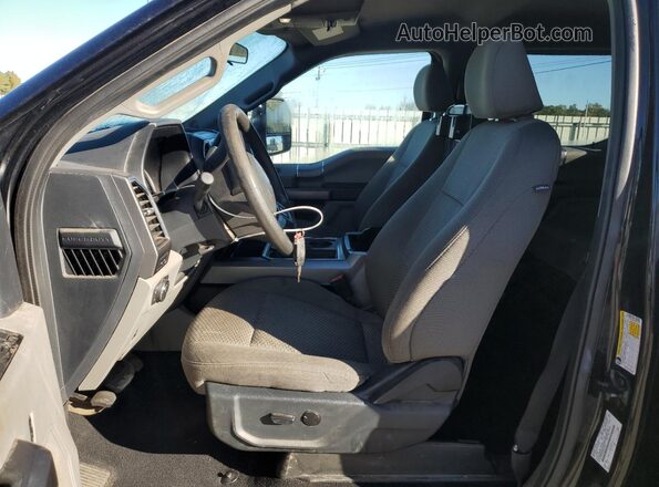 1FT7W2BN9NEC24332 2022 FORD F250 Black Widok wnętrza z przodu