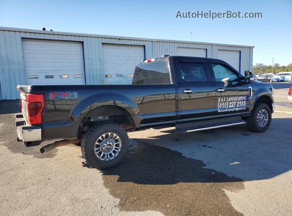 1FT7W2BN9NEC24332 2022 FORD F250 Black Tył prawy