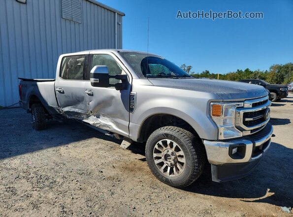 1FT7W2BNXMED27063 2021 FORD F250 Silver Przód prawy