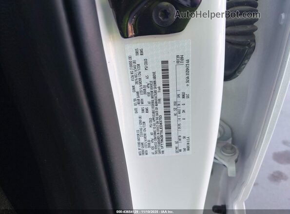 1FT7W2BT0LED83753 2020 FORD F-250 White Engine compartment view