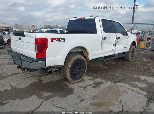 1FT7W2BT1LEE33740 2020 FORD F-250 White უკანა მარჯვენა